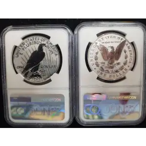 2025 S Two-Coin Reverse Pf Set Official US Mint Set