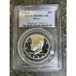 1994-S 50C Silver, DCAM