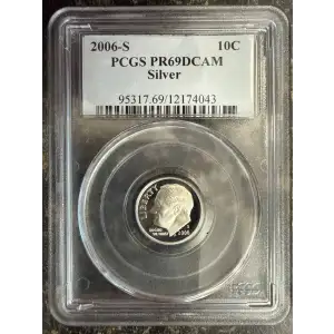 2006-S 10C Silver, DCAM