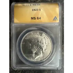 Peace Silver Dollar