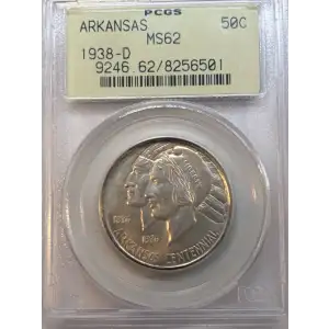 1938-D 50C Arkansas