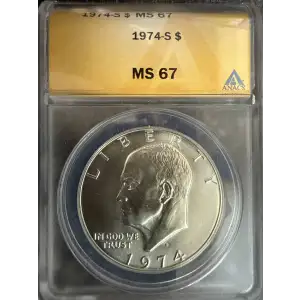 Eisenhower Silver Dollar (1971-1978) - 40% Silver