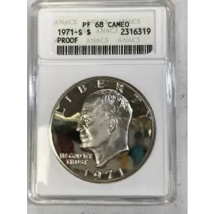 Eisenhower Silver Dollar (1971-1978) - 40% Silver