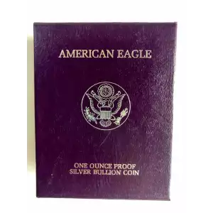 1986 S 1oz Silver Eagle  Proof - with Original Govt Packaging