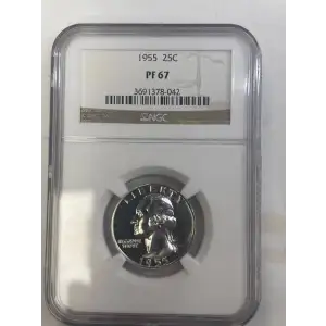 Quarter Dollars-Washington-Silver Coinage