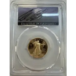 2026-W $10 Gold Eagle w/ Liberty Bell 250 Privy First Day of Issue David Hall PCGS, DCAM