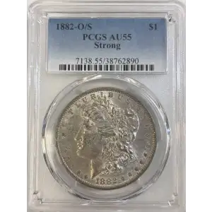 1882-O/S $1 Strong