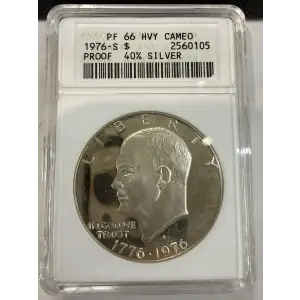 Eisenhower Silver Dollar (1971-1978) - 40% Silver