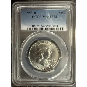 1958-D 50C, FBL