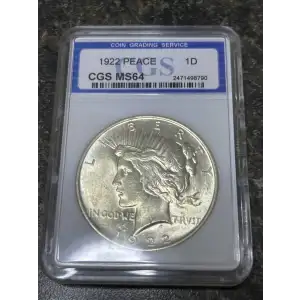 Peace Silver Dollar