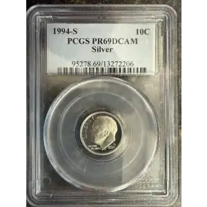 1994-S 10C Silver, DCAM