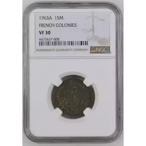 1763A FRENCH COLONIES (2)