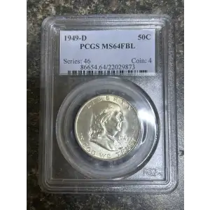 1949-D 50C, FBL