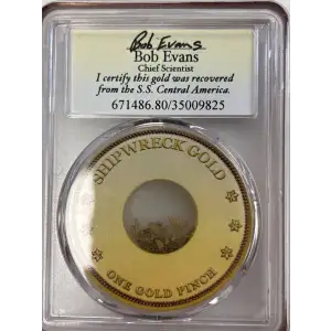 SS Central America Shipwreck Gold