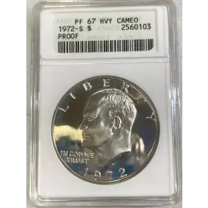 Eisenhower Silver Dollar (1971-1978) - 40% Silver