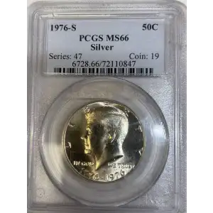 1976-S 50C Silver