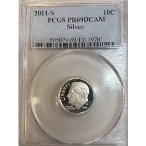 2011-S 10C Silver, DCAM