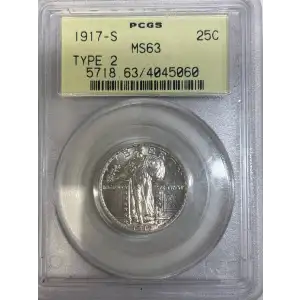 1917-S 25C Type 2