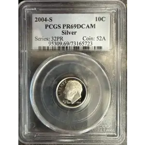 2004-S 10C Silver, DCAM