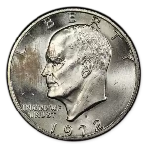 Ike Dollar (1971 - 1978) - BU - Silver