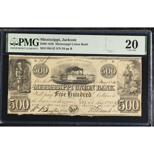 South Carolina, Columbia $20 1872
