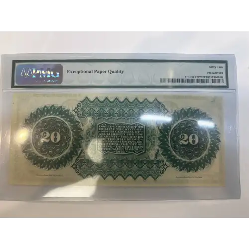 South Carolina, Columbia $20 1872