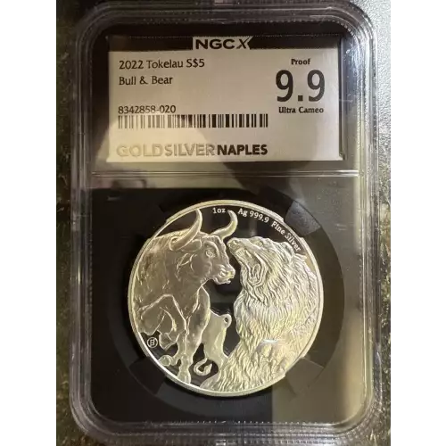 Tokelau Silver 5 DOLLARS