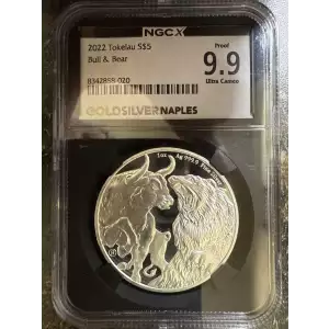 Tokelau Silver 5 DOLLARS