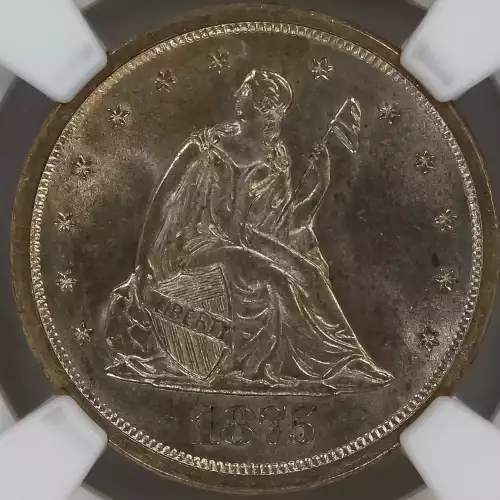 Twenty Cent Pieces-Liberty Seated 1875-1878 (2)